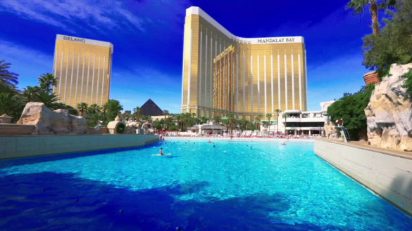 hotel pools in Las Vegas