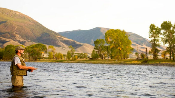 fly-fishing lodges in Montana